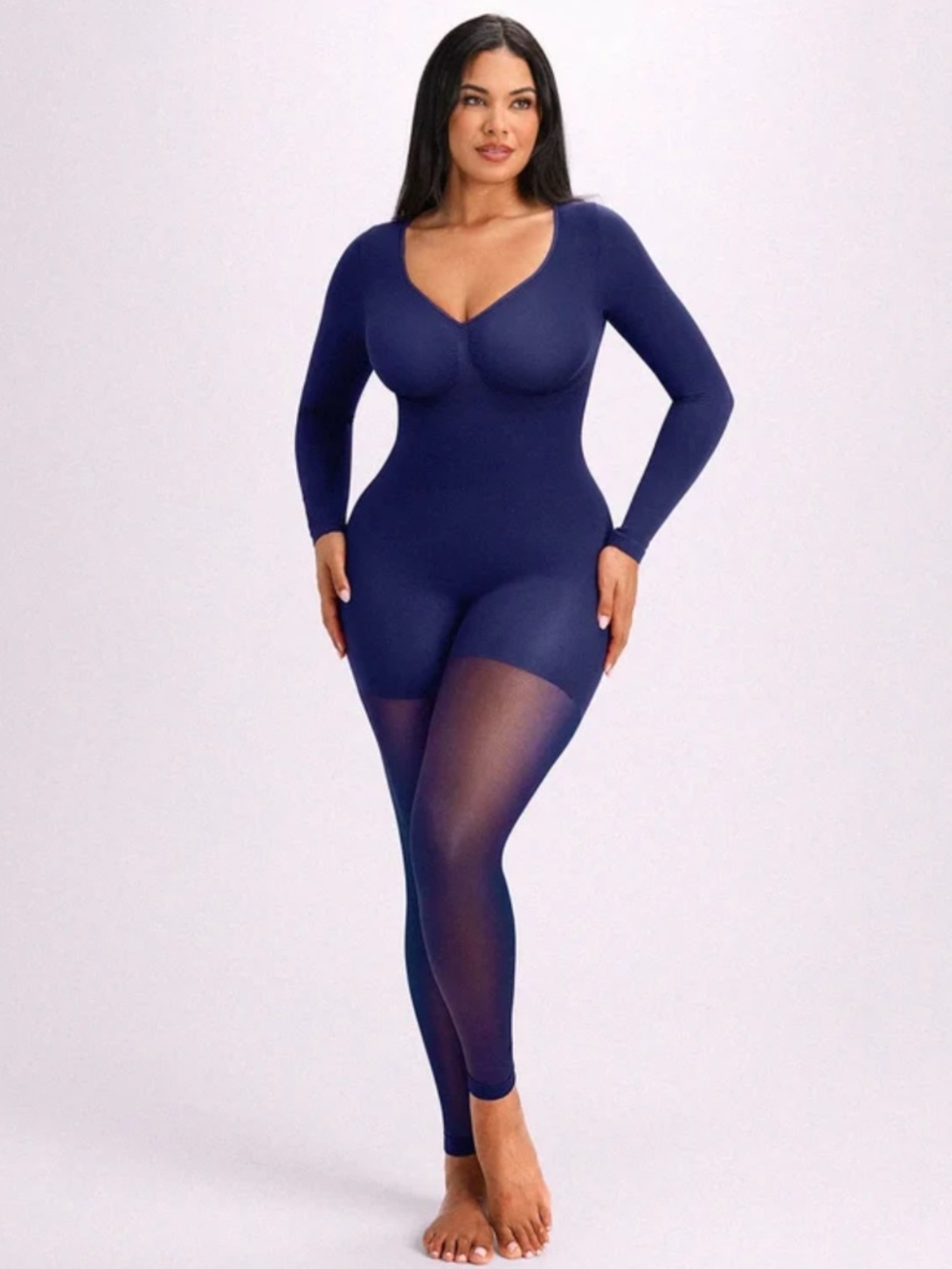 Full Coverage Shapewear Bodysuit (Size L)